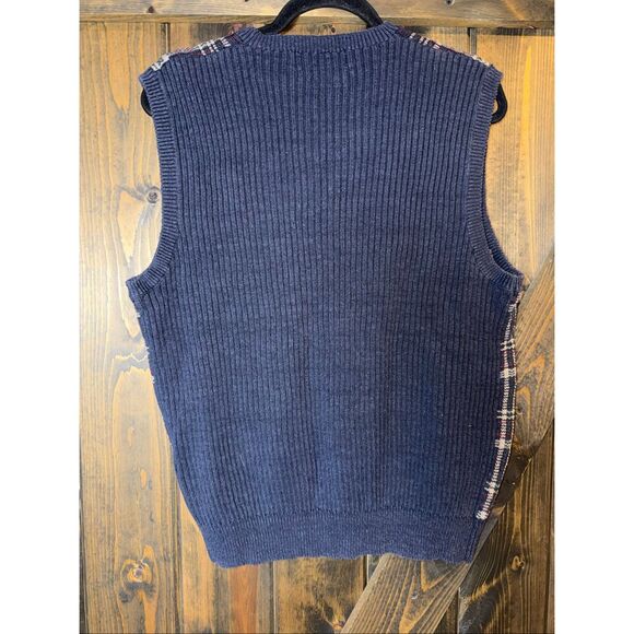 Vintage Polo Ralph Lauren Sweater Tartan Vest - Picture 2 of 5